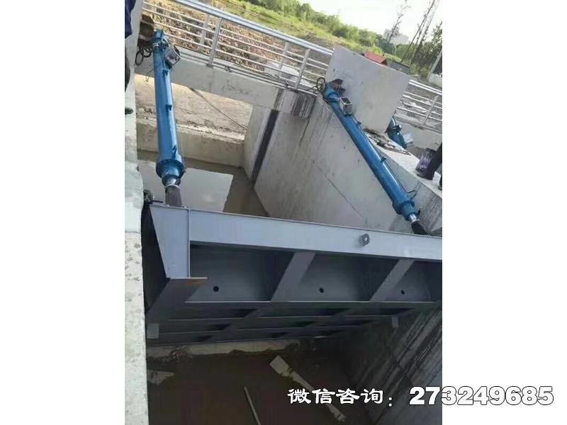 竹山县水利自控翻板闸门